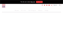 Tablet Screenshot of lexprojects.com